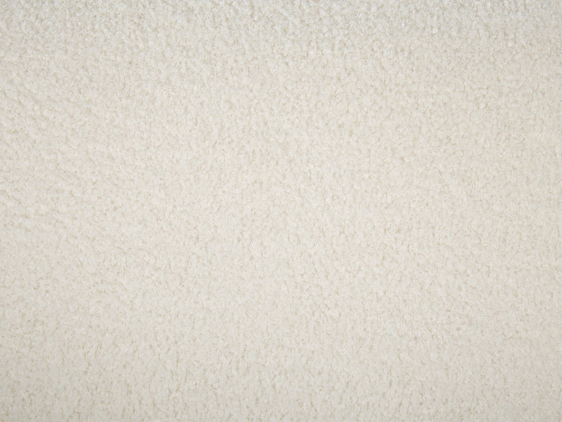 3 Seater Boucle Sofa White LOEN
