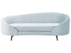 Velvet Sofa Light Blue