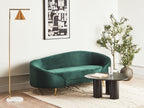 Velvet Sofa Emerlad Green SAVAR