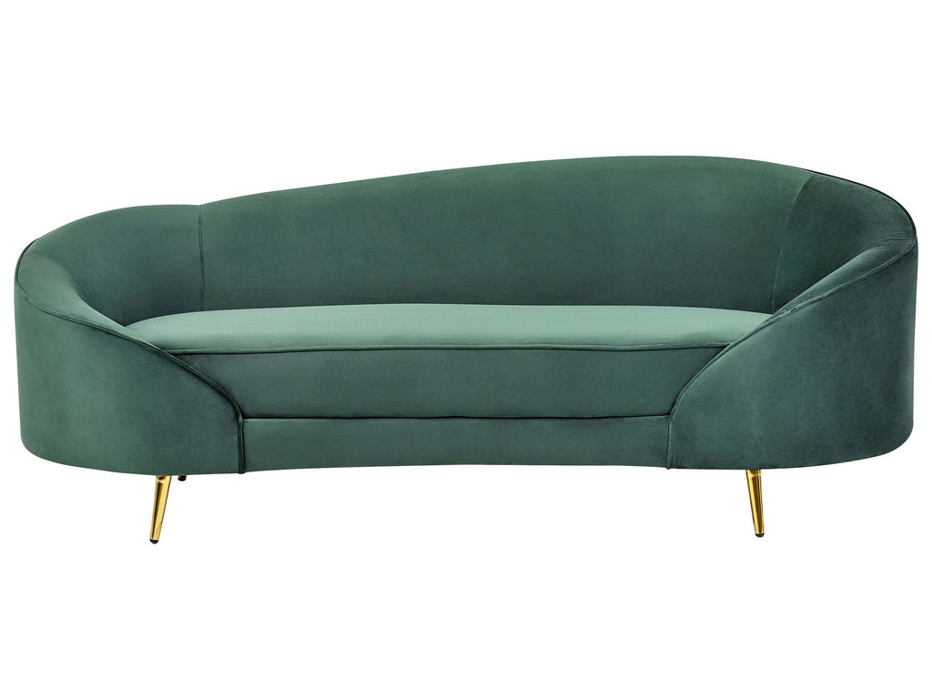 Velvet Sofa Emerlad Green SAVAR