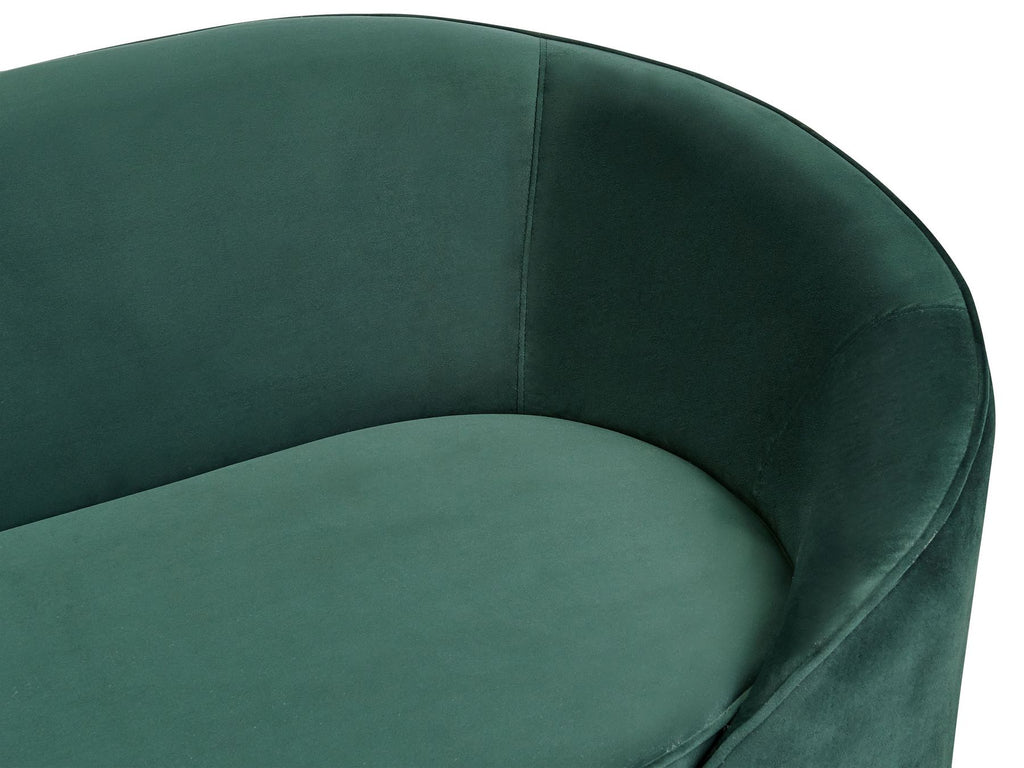 Velvet Sofa Emerlad Green SAVAR