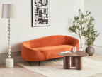Velvet Sofa Orange SAVAR
