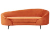 Velvet Sofa Orange