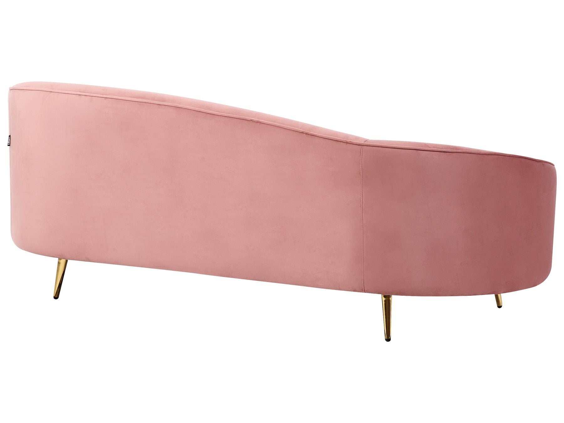 Velvet Sofa Pastel Pink SAVAR