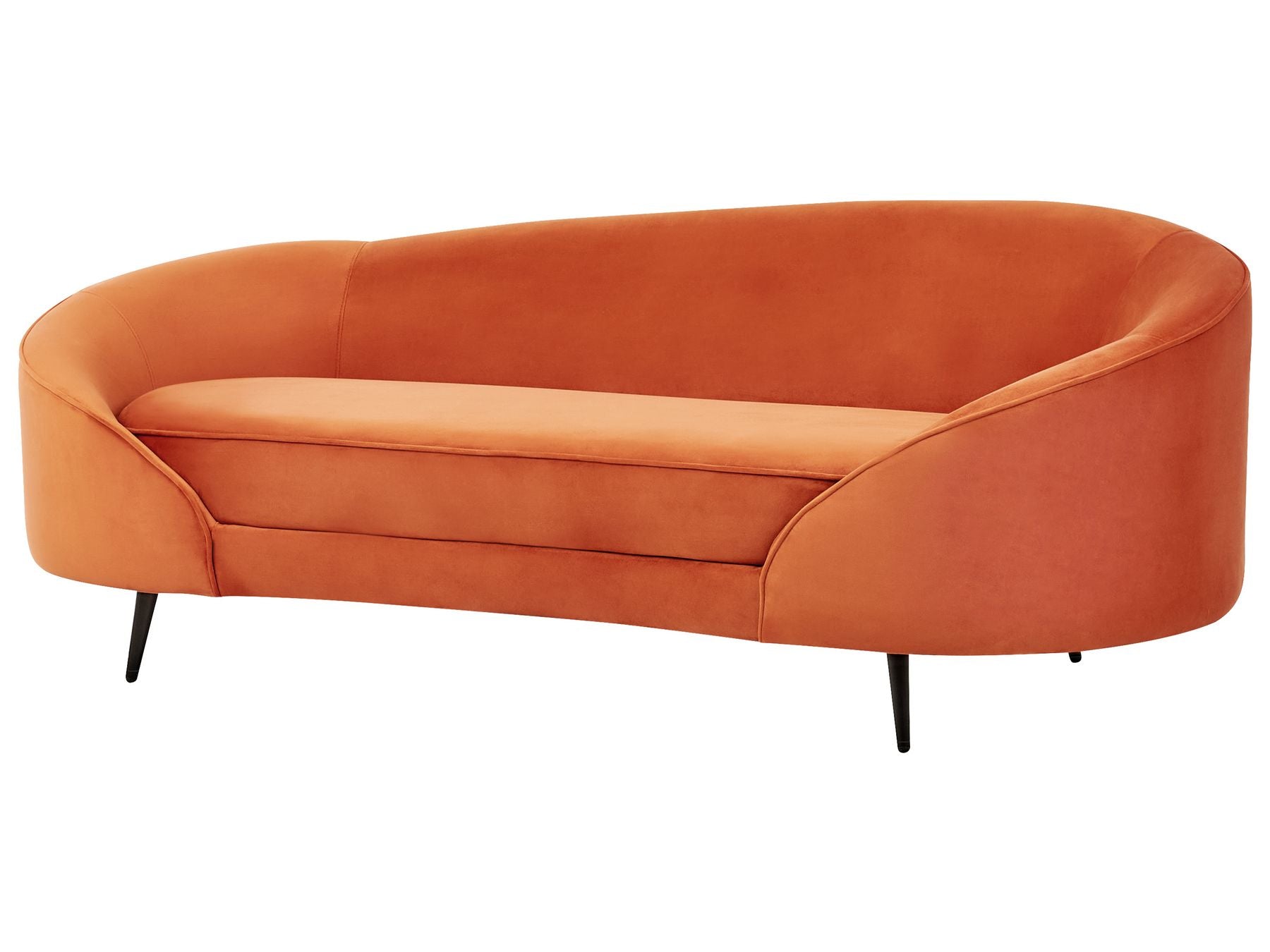 Velvet Sofa Orange SAVAR