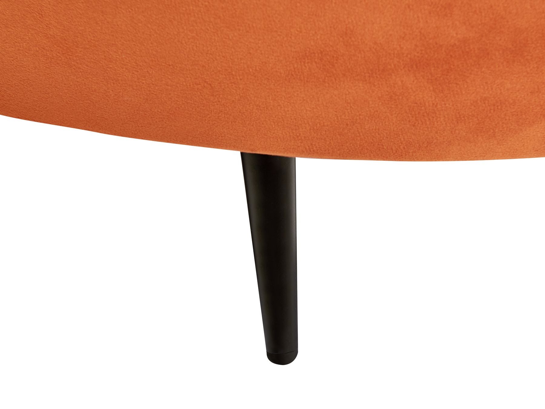 Velvet Sofa Orange SAVAR