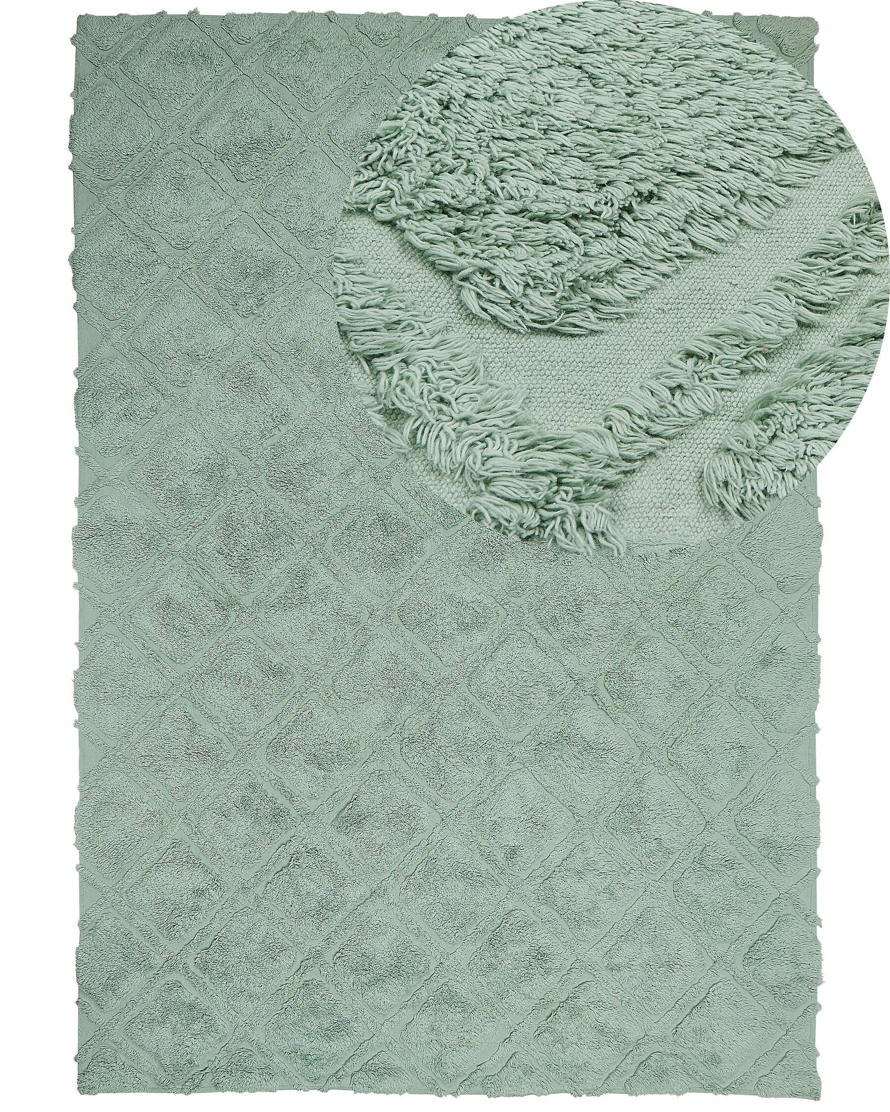 3 Seater Boucle Fabric Sofa White LOMMA