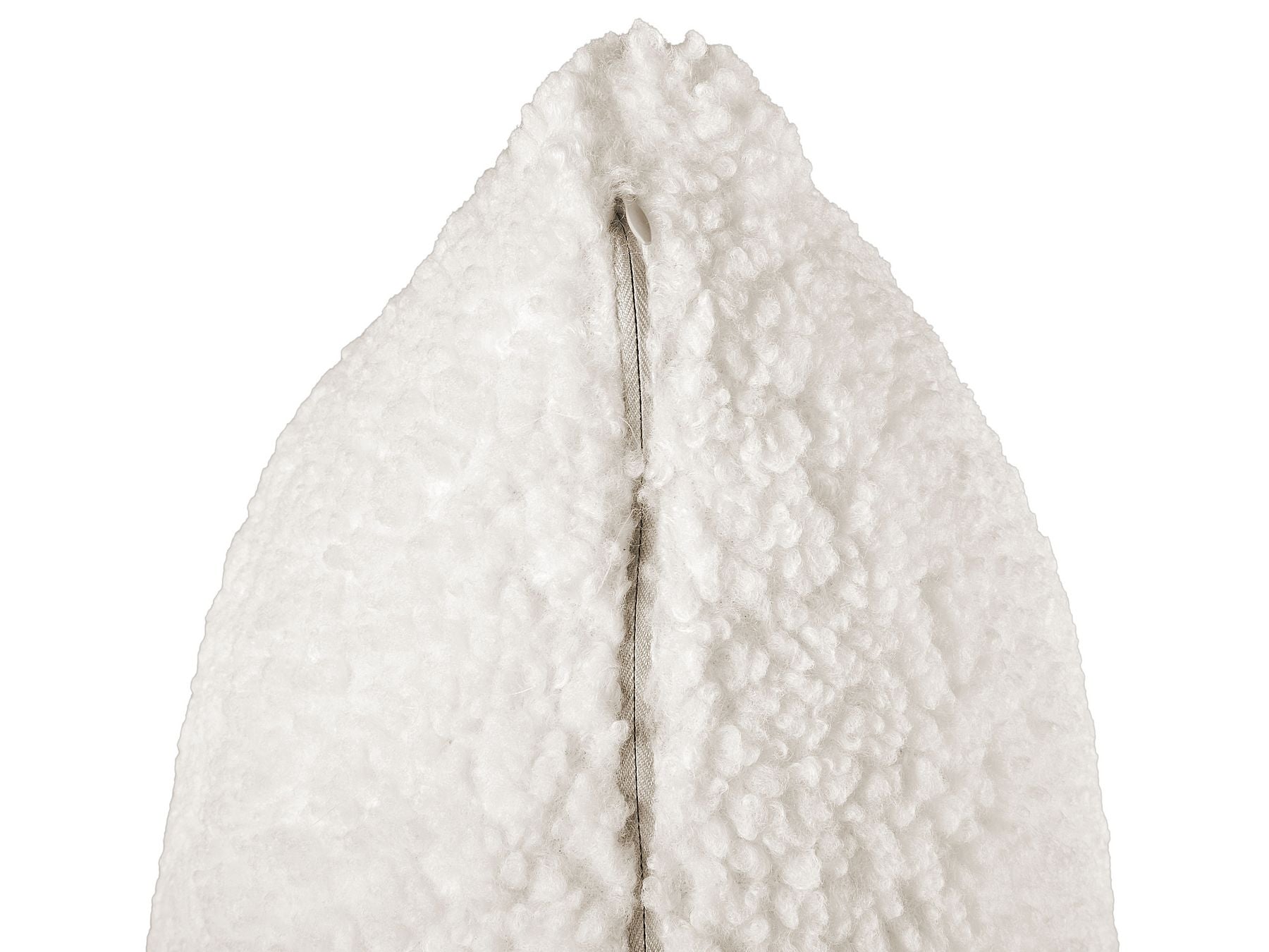 3 Seater Boucle Sofa White GRANNA