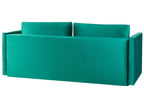 Sofa Bed EKSJO Velvet Emerald Green with Storage 3 Seater