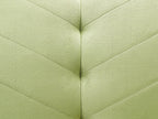 Sofa Bed SENJA Velvet Olive Green 3 Seater