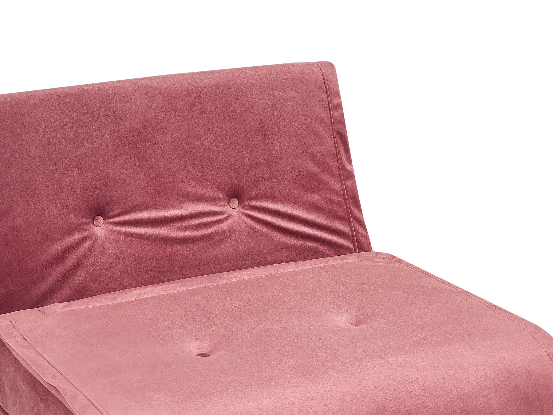 Single Sofa Bed VESTFOLD Velvet Pink