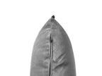 Velvet Sofa Light Grey AURE