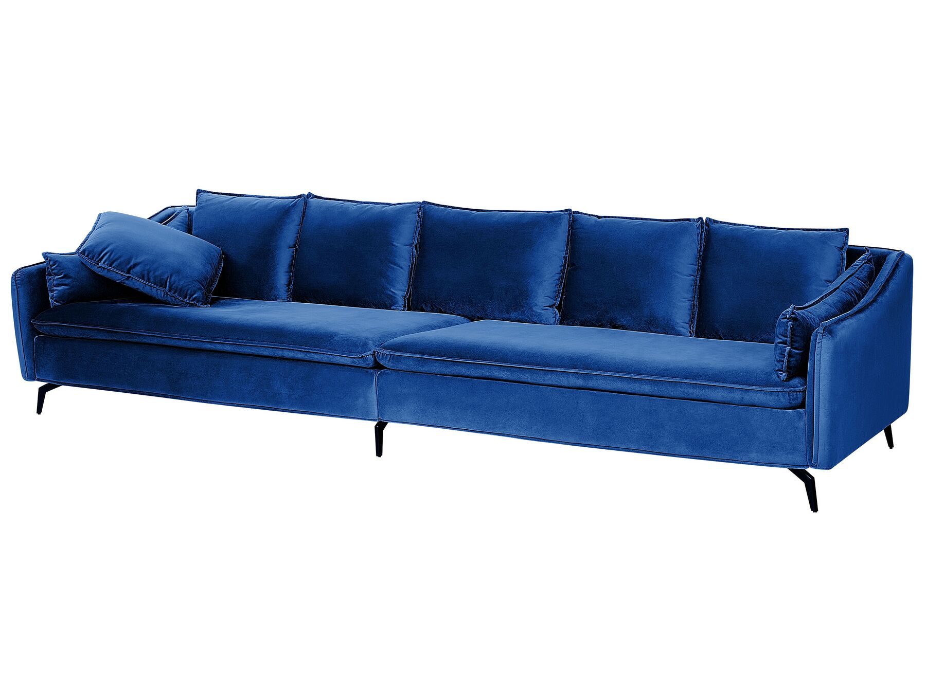 Velvet Sofa Navy Blue AURE