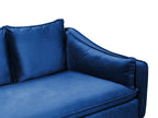 Velvet Sofa Navy Blue AURE