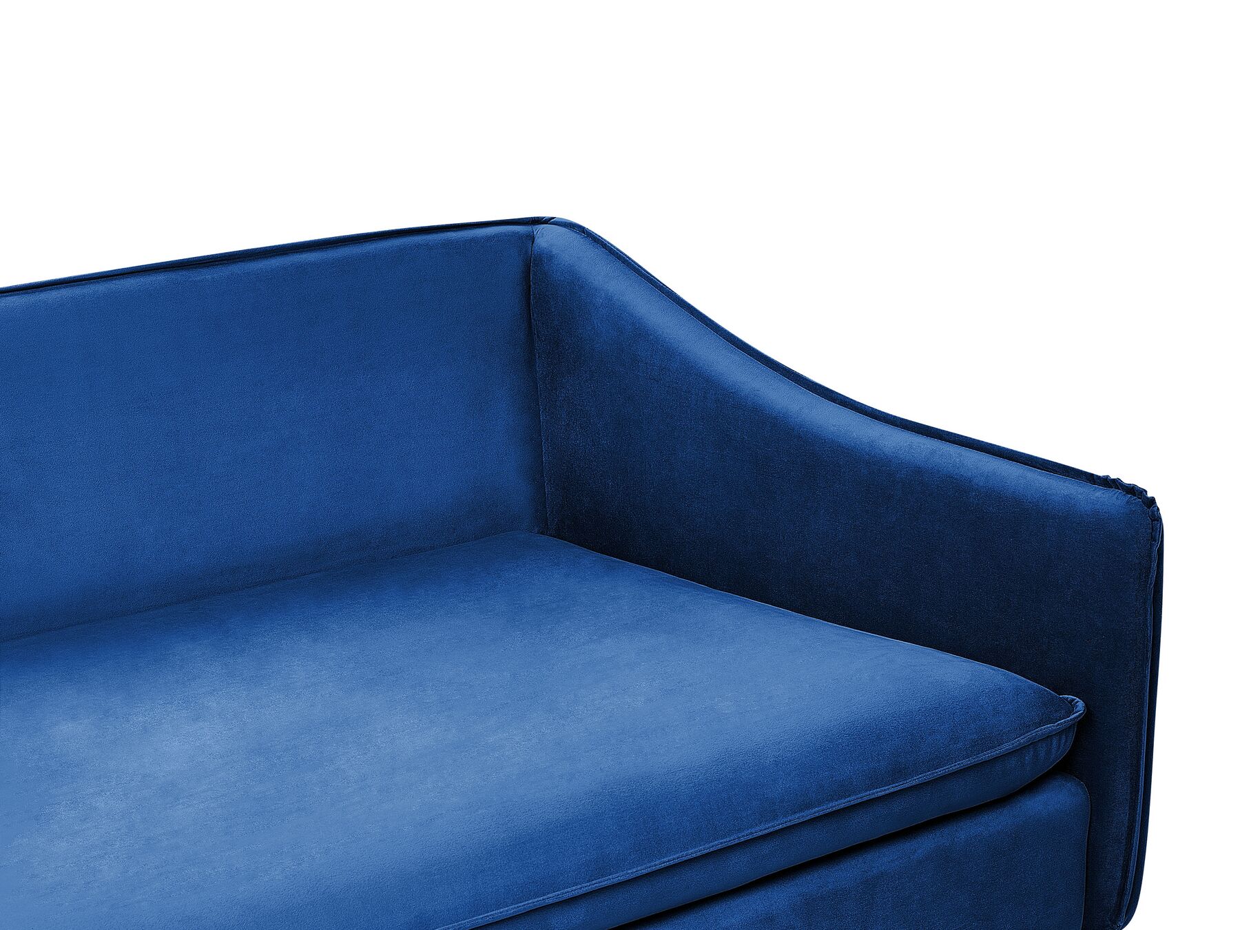 Velvet Sofa Navy Blue AURE