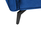 Velvet Sofa Navy Blue AURE