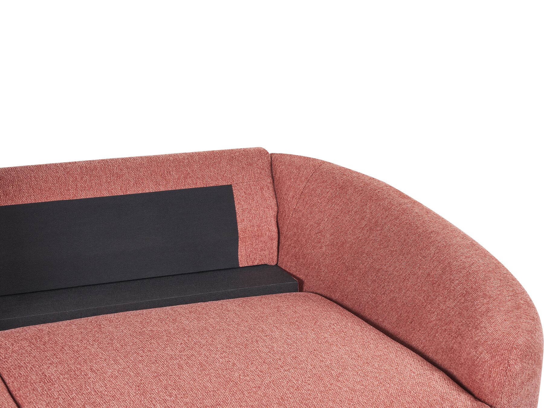 3 Seater Fabric Sofa Pink TROSA