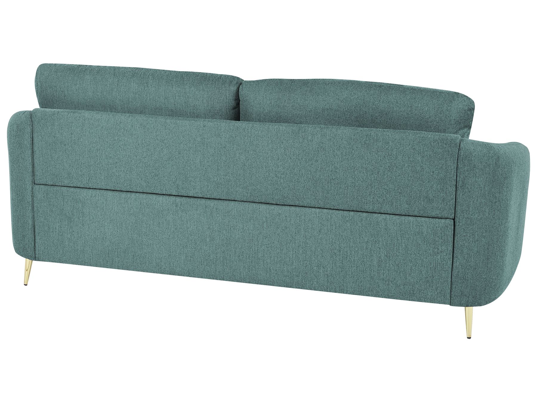3 Seater Fabric Sofa Green TROSA