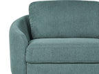 3 Seater Fabric Sofa Green TROSA