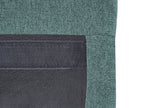 3 Seater Fabric Sofa Green TROSA