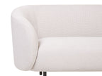 2 Seater Fabric Sofa Beige LOEN