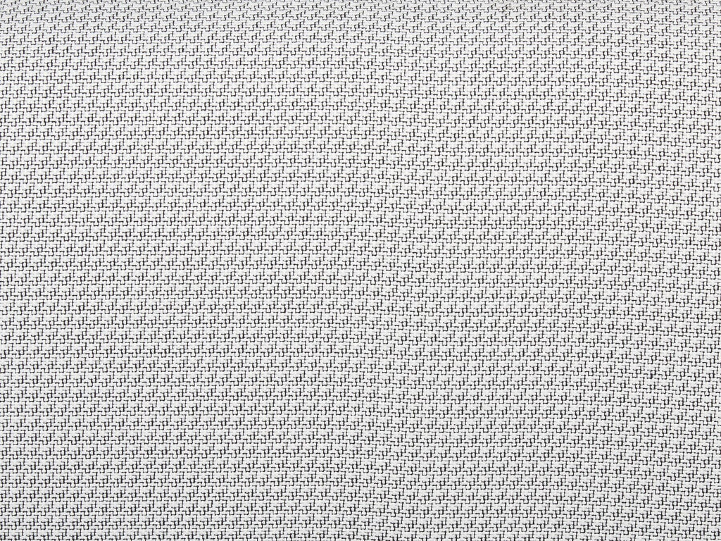 2 Seater Fabric Sofa Black and White LOEN