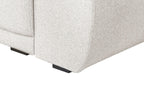 4 Seater Fabric Sofa Beige TORPO