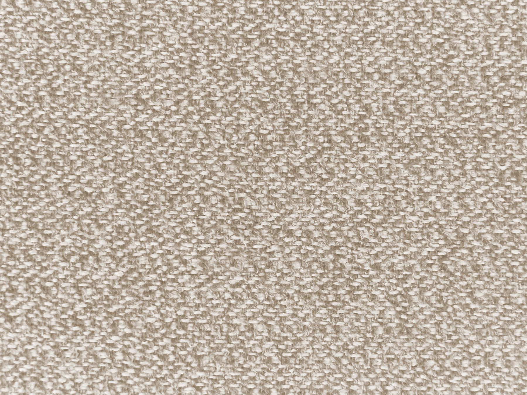 3 Seater Fabric Sofa Light Beige NIVALA