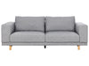 3 Seater Fabric Sofa Grey