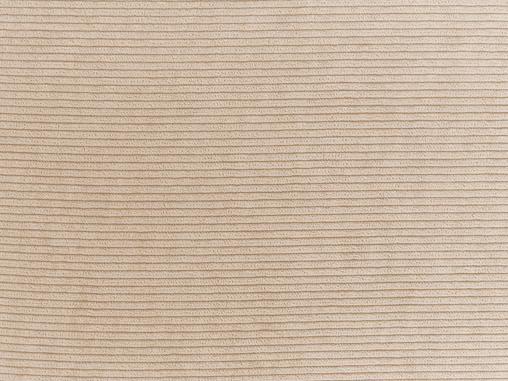 3 Seater Jumbo Cord Sofa Beige NIVALA