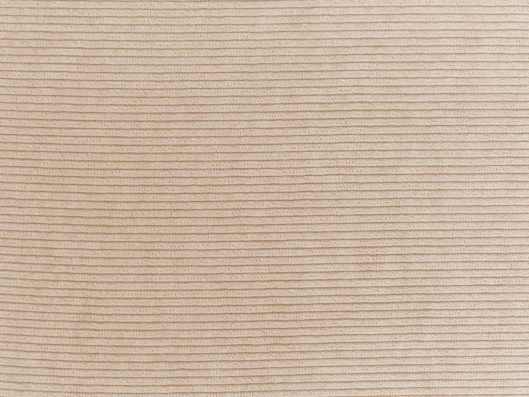3 Seater Jumbo Cord Sofa Beige NIVALA