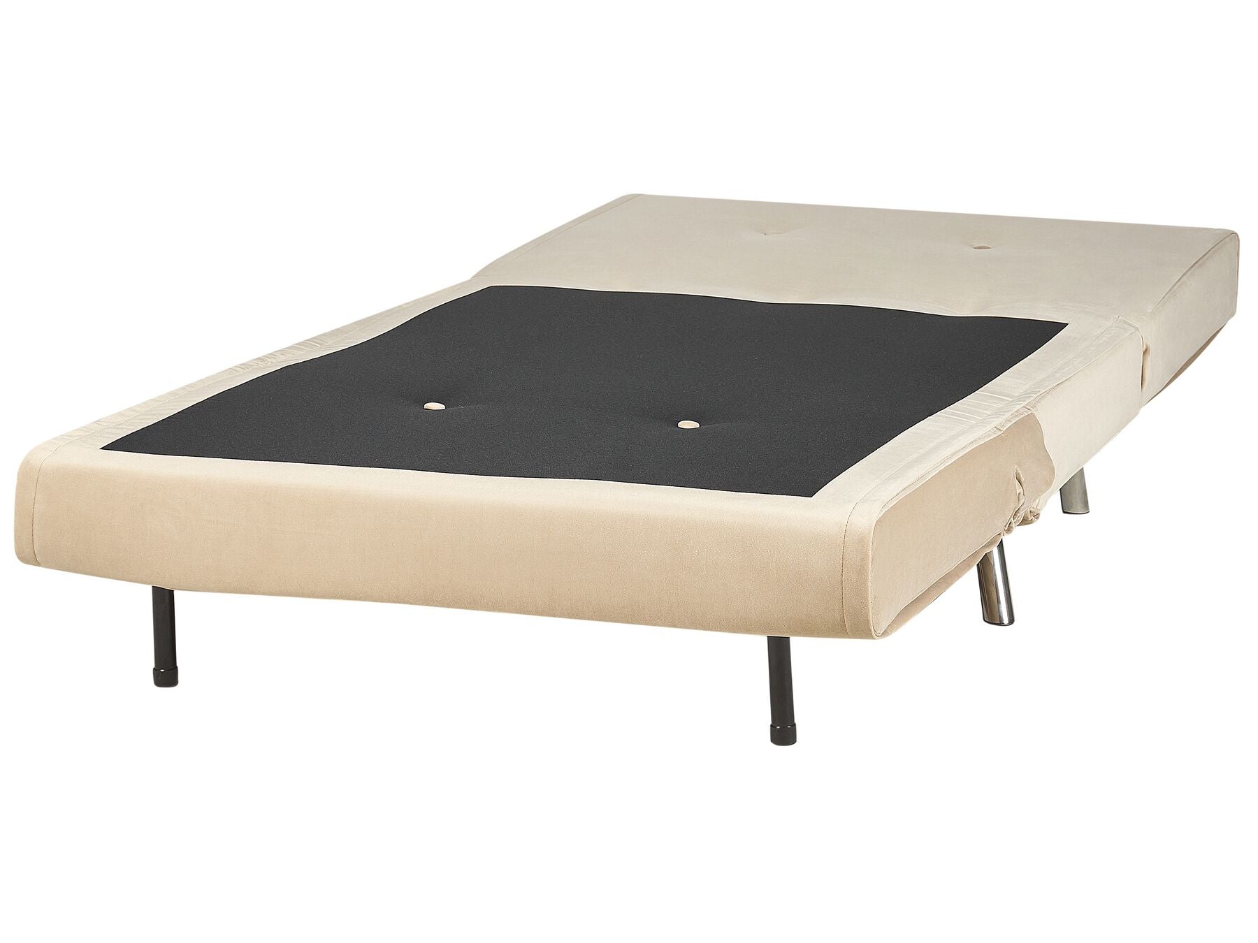 Single Sofa Bed FARRIS Velvet Sand Beige