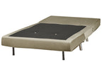 Single Sofa Bed FARRIS Velvet Olive Green