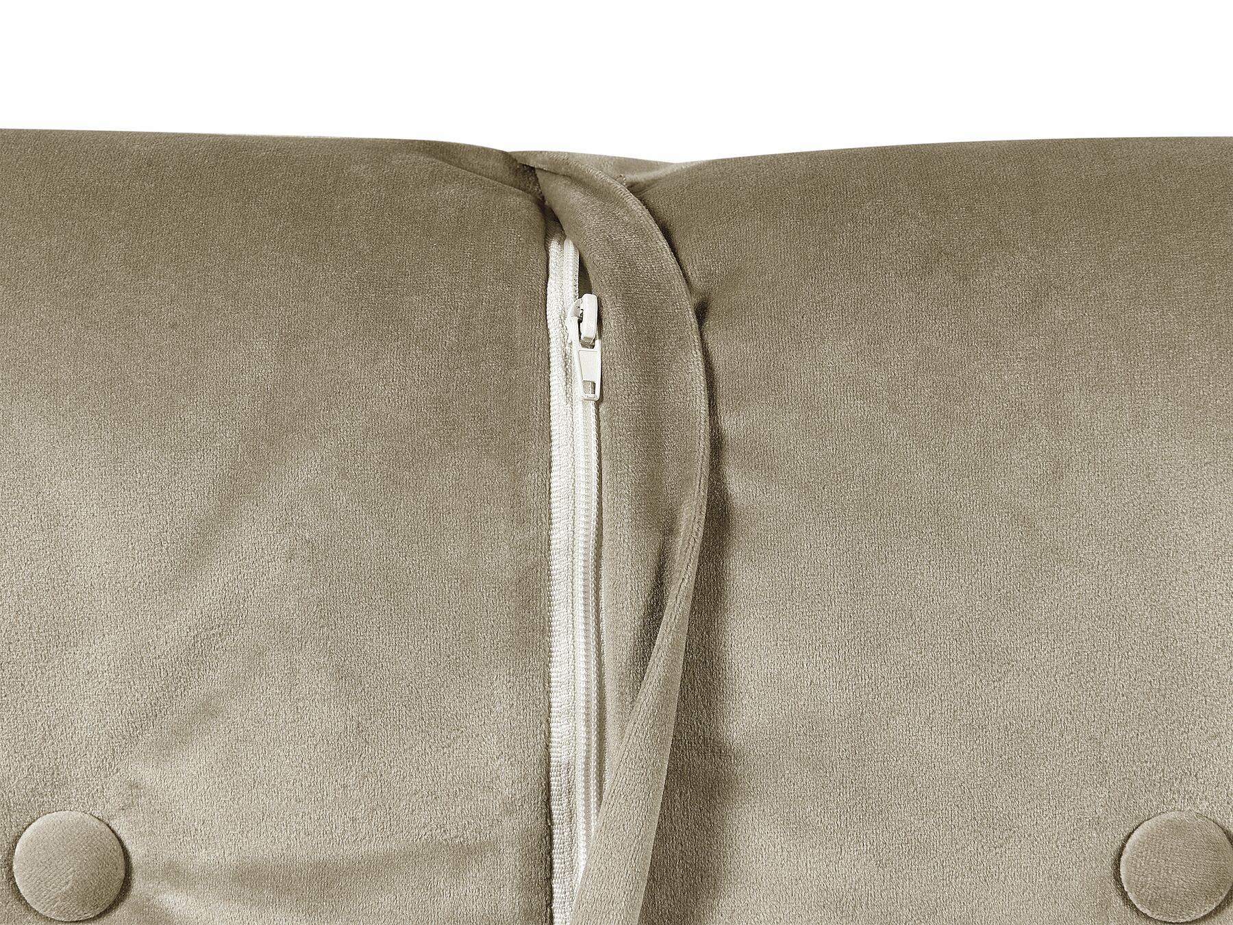 Single Sofa Bed FARRIS Velvet Olive Green