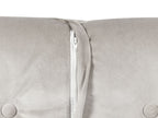 Single Sofa Bed FARRIS Velvet Light Grey
