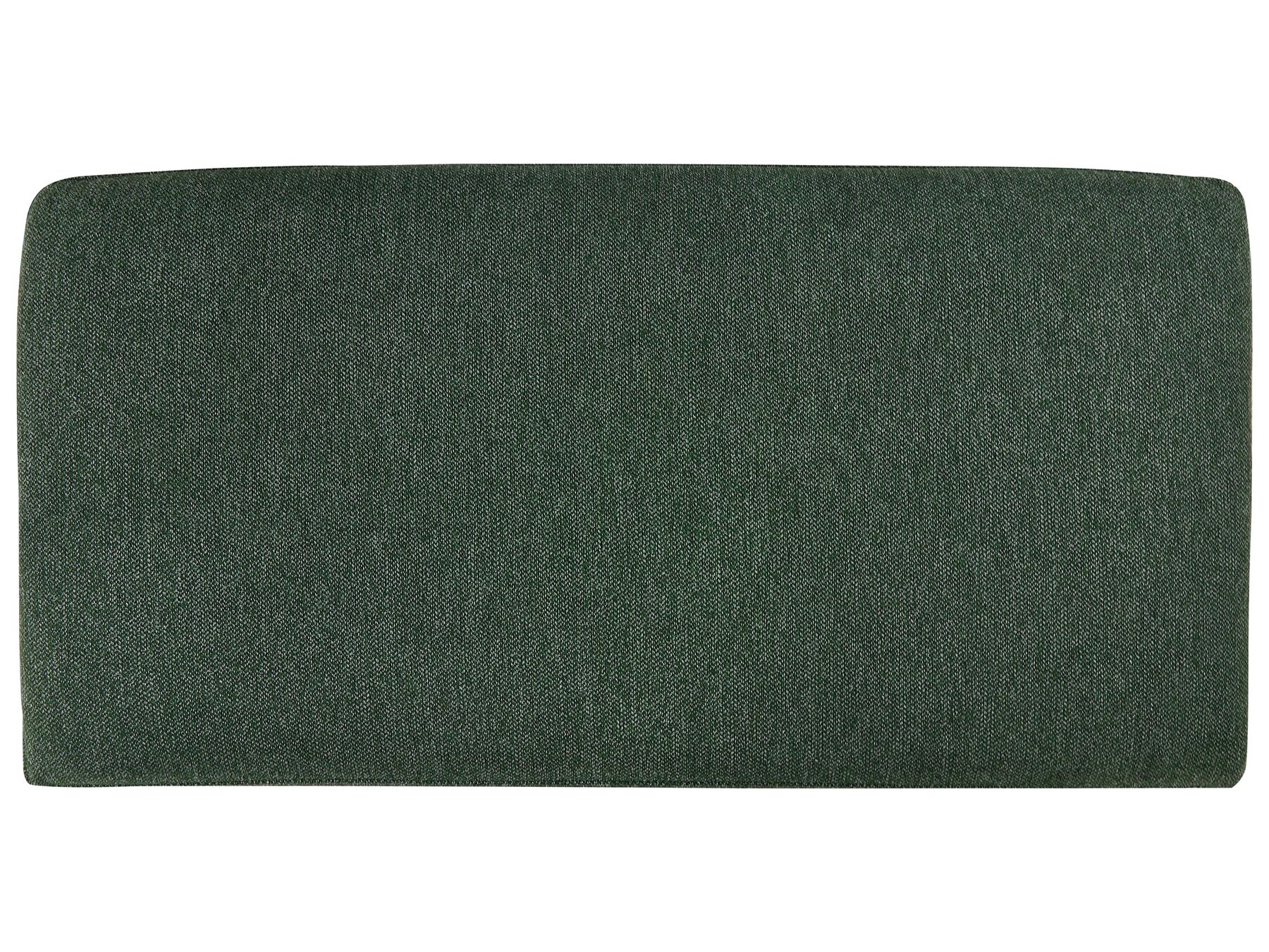 Corner Sofa BREDA Fabric Dark Green 2 Seater Right Hand