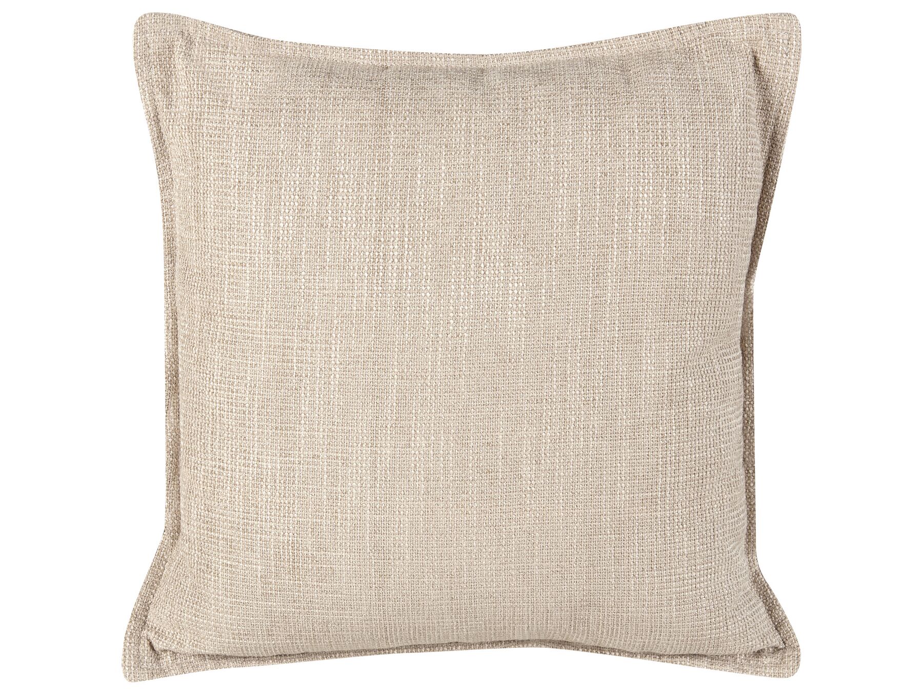 Left Hand Fabric Corner Sofa Beige SERSAN