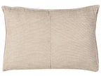 Left Hand Fabric Corner Sofa Beige SERSAN