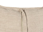 Left Hand Fabric Corner Sofa Beige SERSAN