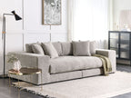 3 Seater Sofa Taupe GLORVIKA