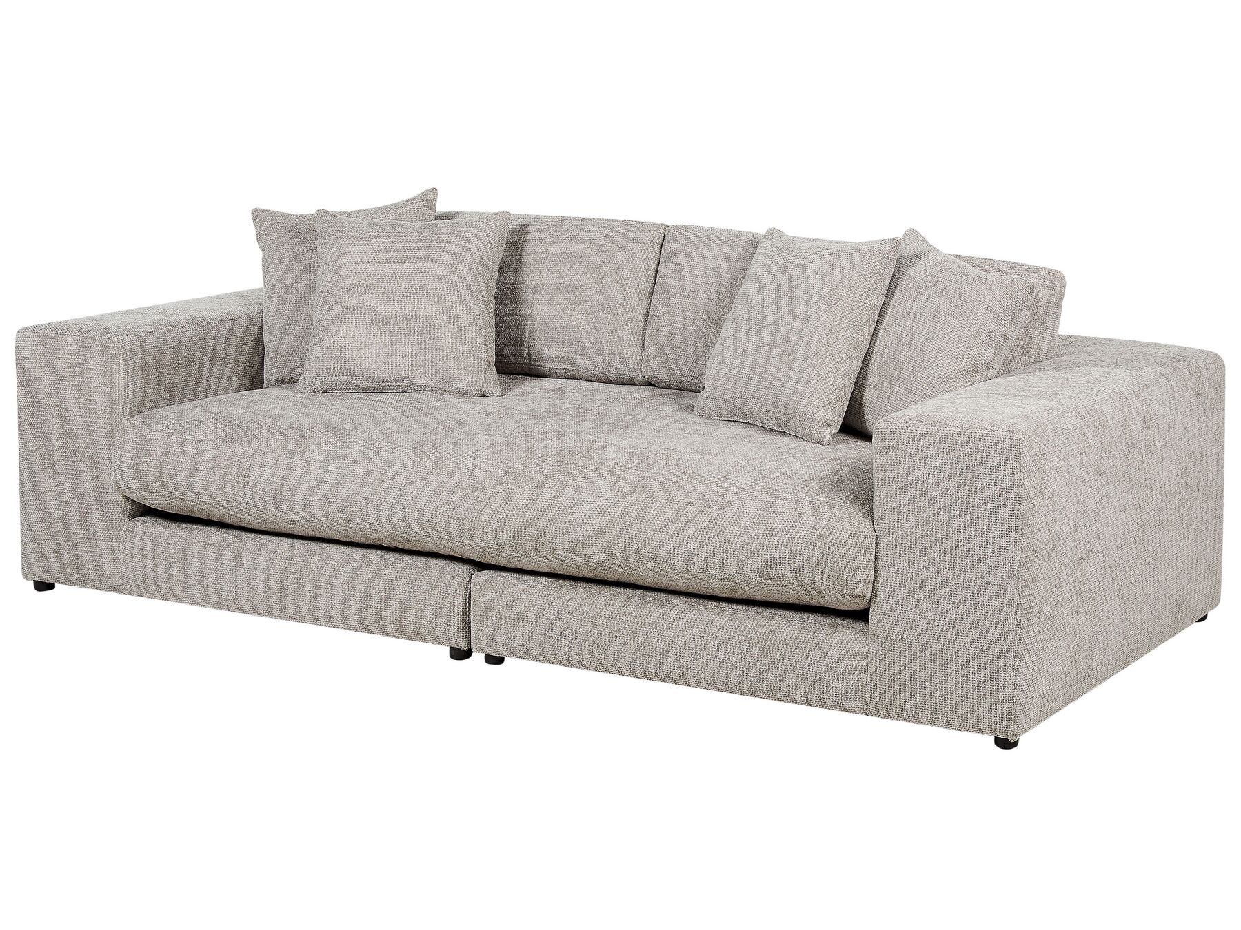 3 Seater Sofa Taupe GLORVIKA