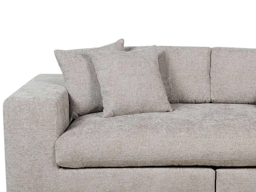 3 Seater Sofa Taupe GLORVIKA