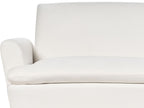 Sofa Bed VETTRE Velvet Off-White 3 Seater