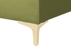 Sofa Bed ABERDEEN Velvet Green 3 Seater