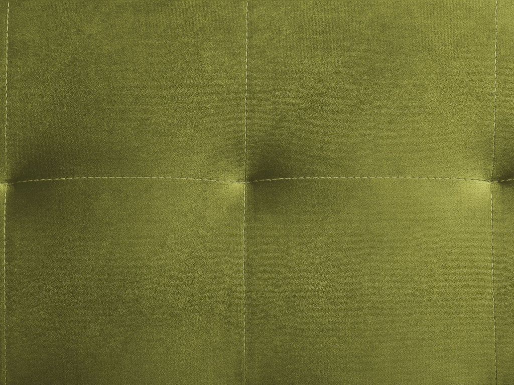 Sofa Bed ABERDEEN Velvet Green 3 Seater