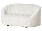 2 Seater Velvet Sofa Off-White MALUNG