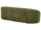 3 Seater Velvet Sofa Dark Green MALUNG