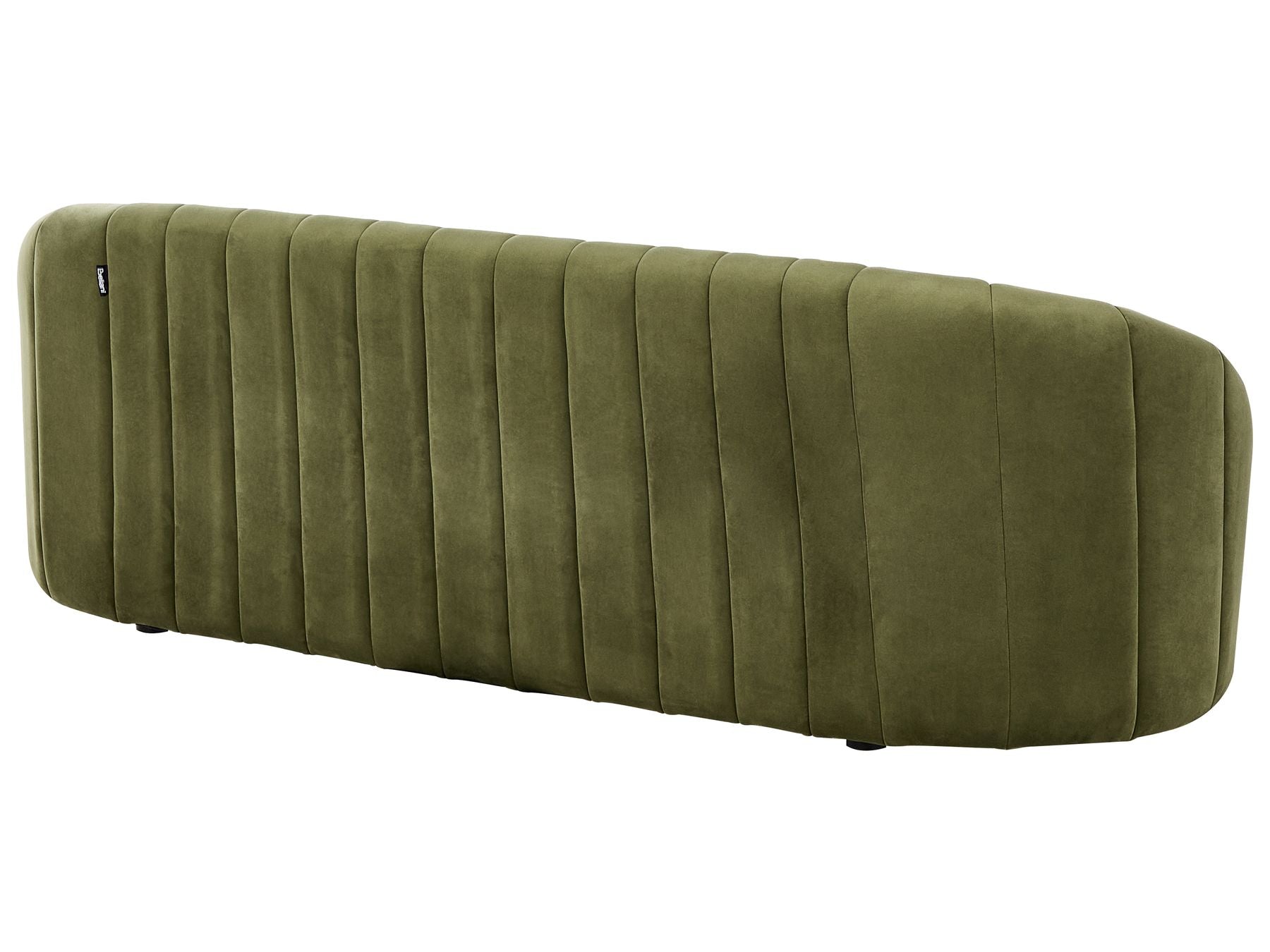 3 Seater Velvet Sofa Dark Green MALUNG