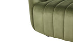 3 Seater Velvet Sofa Dark Green MALUNG