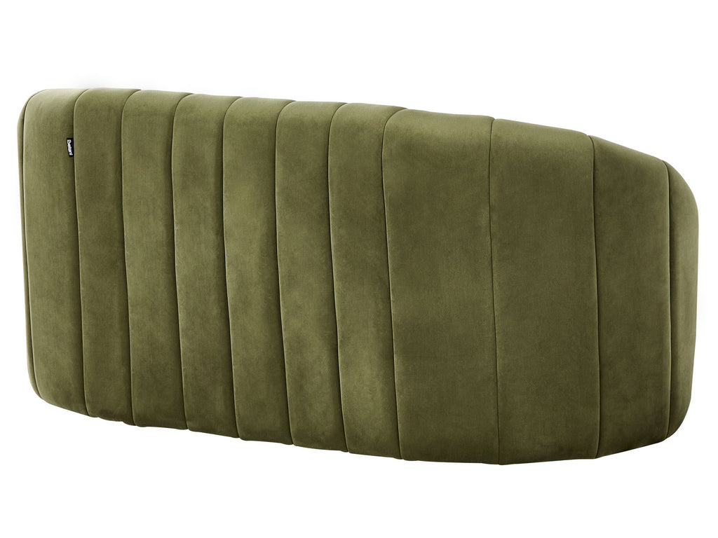 2 Seater Velvet Sofa Dark Green MALUNG